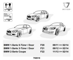 BMW 1 2 3 4 5 7 X3 tow bar 7-pin LED wiring kit 750018EJ Erich Jaeger - Australia Towbars & Performance - australiatowbars.com.au
