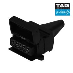 12 Pin flat socket TAG - Australia Tow Bars & Performance - australiatowbars.com.au
