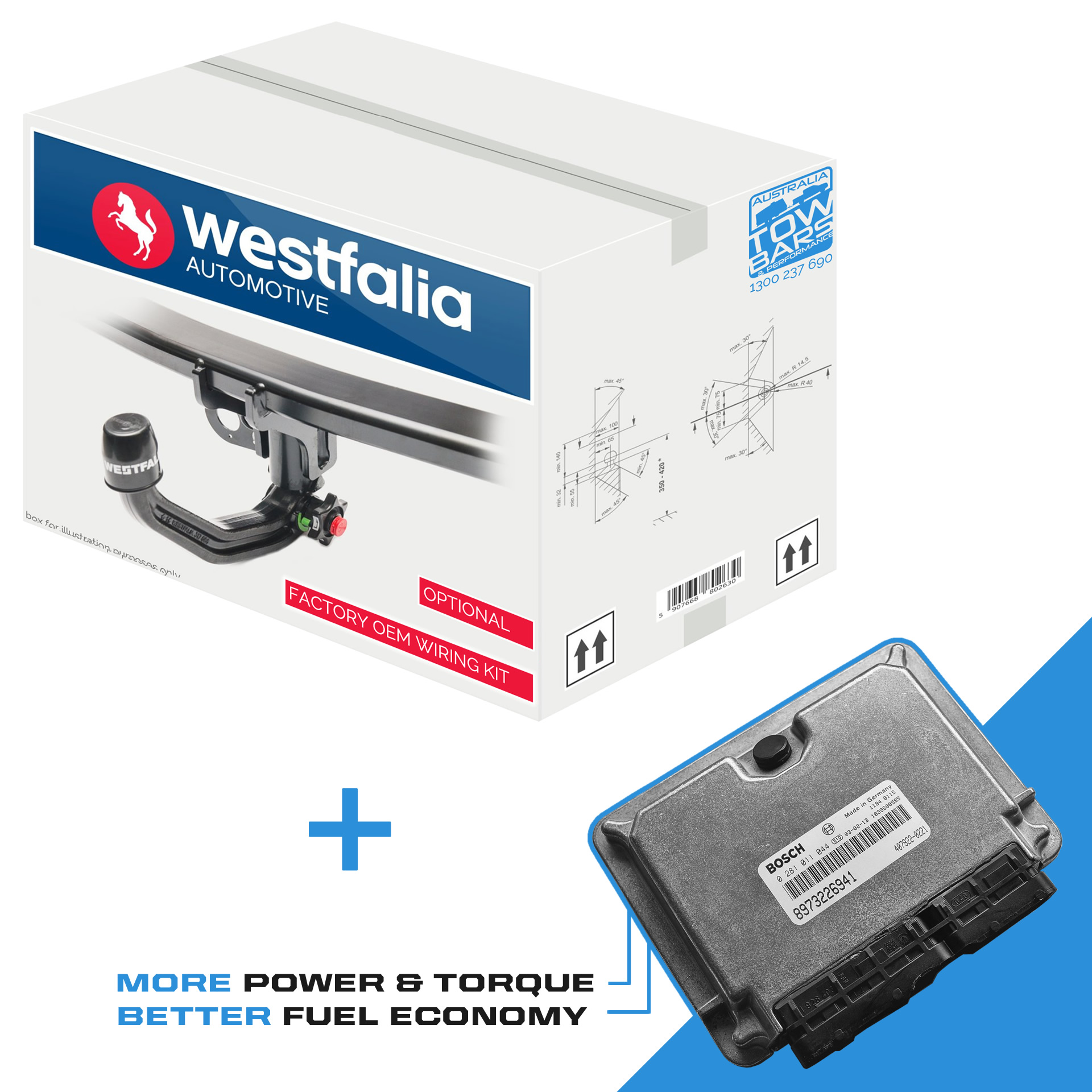Using Westfalia Quick Release Towbars and Vehicle ECU Tunes Together